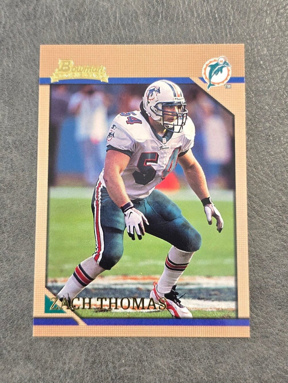 2001 Bowman 1996 Rookies #BRC13 Zach Thomas Football Card